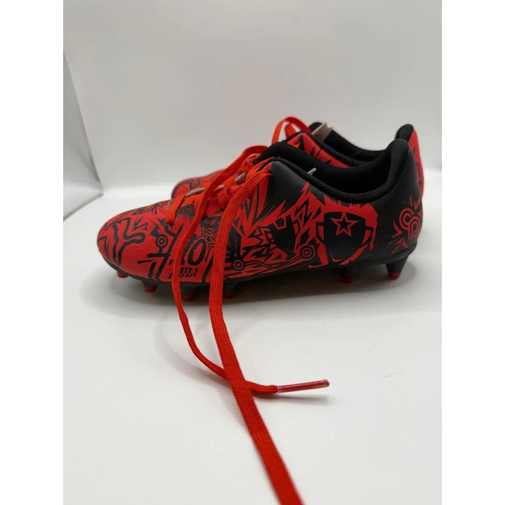 Puma Ultra Play Pulisic Youth Soccer Cleats Red Black Graphic 107500-01 Size 13Y